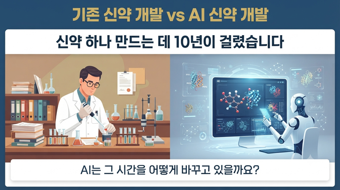 AI 신약 개발 비교