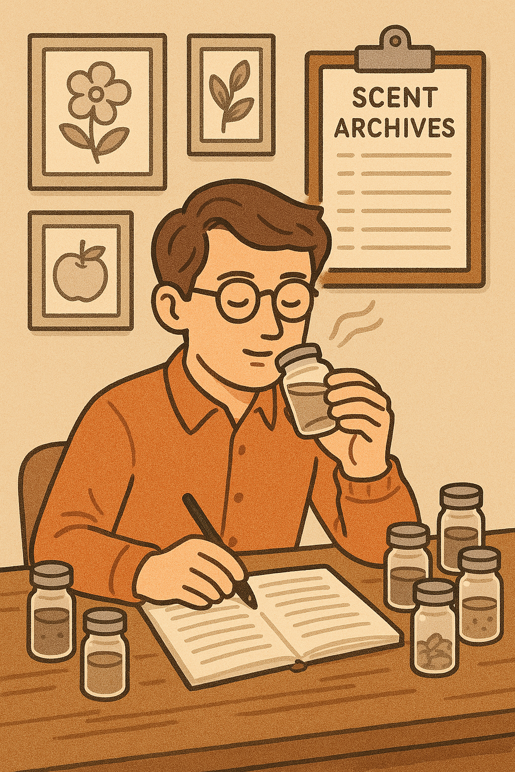 냄새 아카이빙 전문가