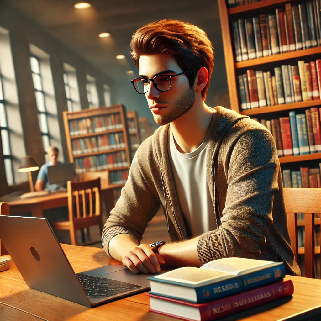 대학생이 워킹홀리데이를 고민하고 있는 이미지