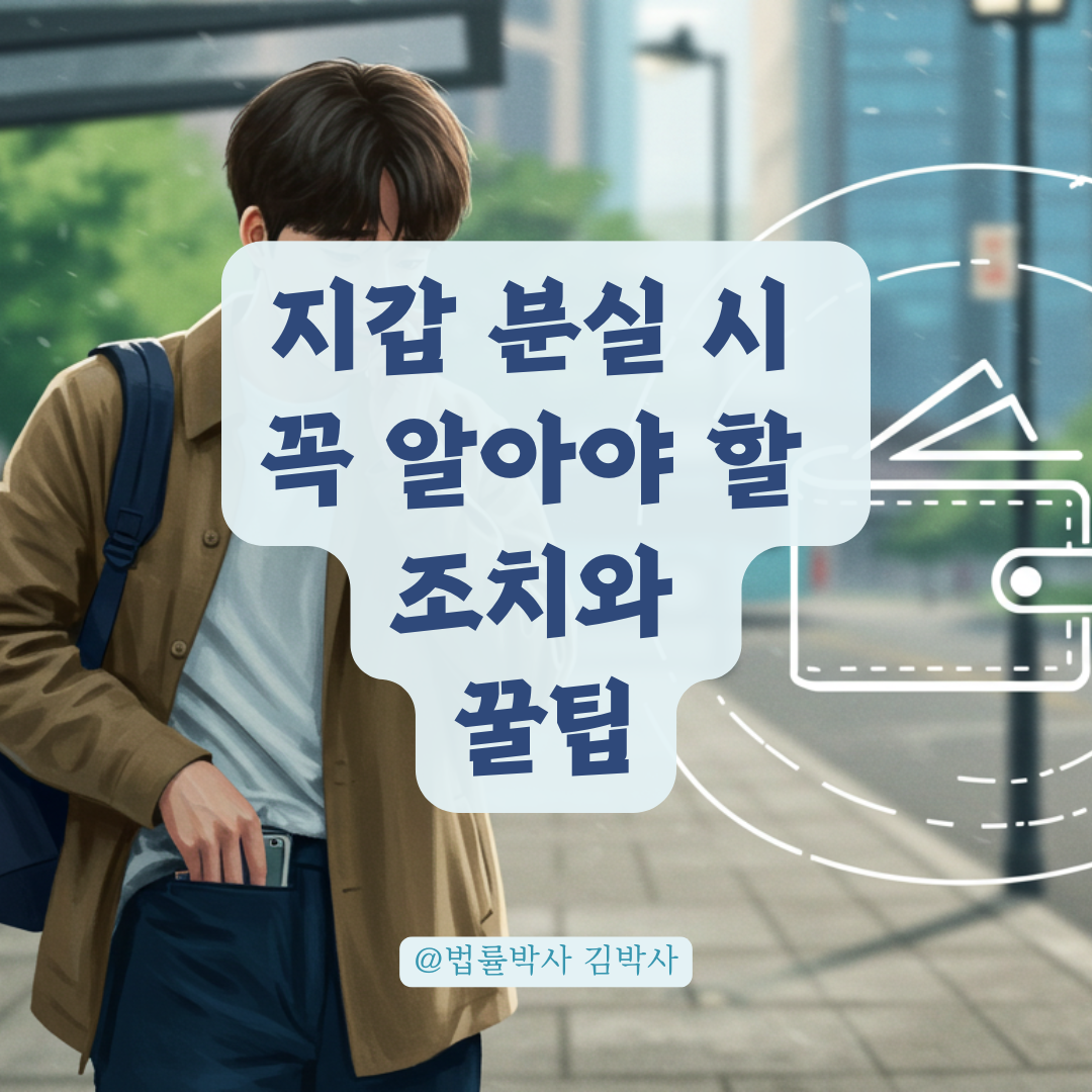 지갑 잃어버렸을 때 꼭 해야 할 조치, 놓치기 쉬운 꿀팁까지 정리.