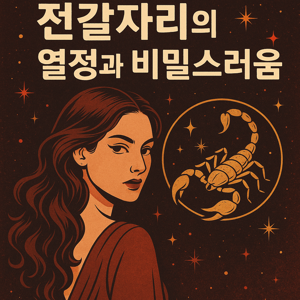 전갈자리의 열정과 비밀스러움