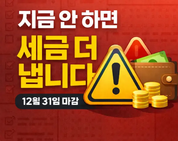12월 31일 종료! 지금 당장 '이것' 안 넣으면 내년에 세금 더 냅니다 (연말정산 막판 스퍼트)