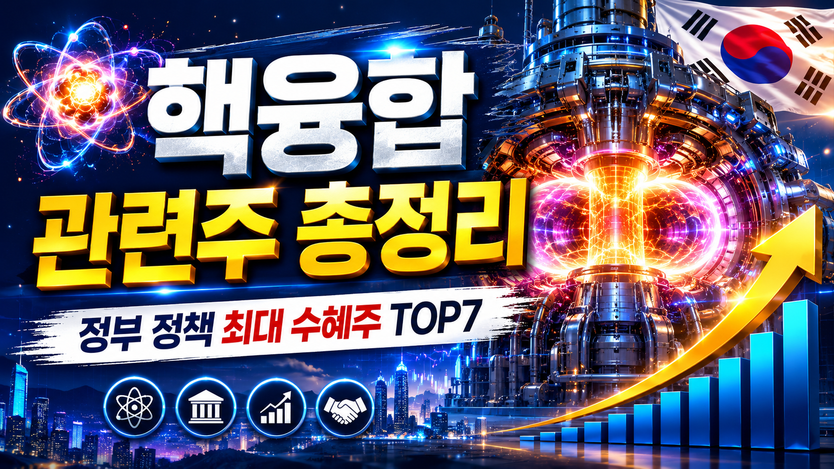 핵융합 관련주 총정리|정부 정책 최대 수혜주 TOP7 관련 사진