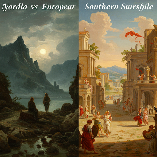 북유럽 화풍의 특성과 역사