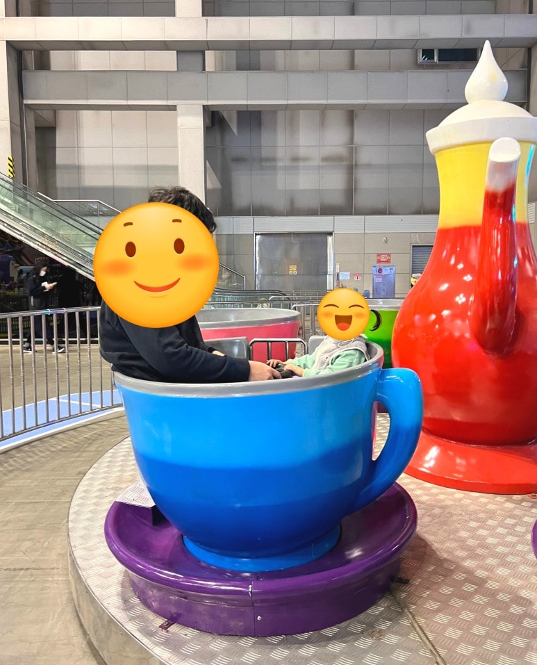 상상체험 키즈월드 놀이기구 회전컵