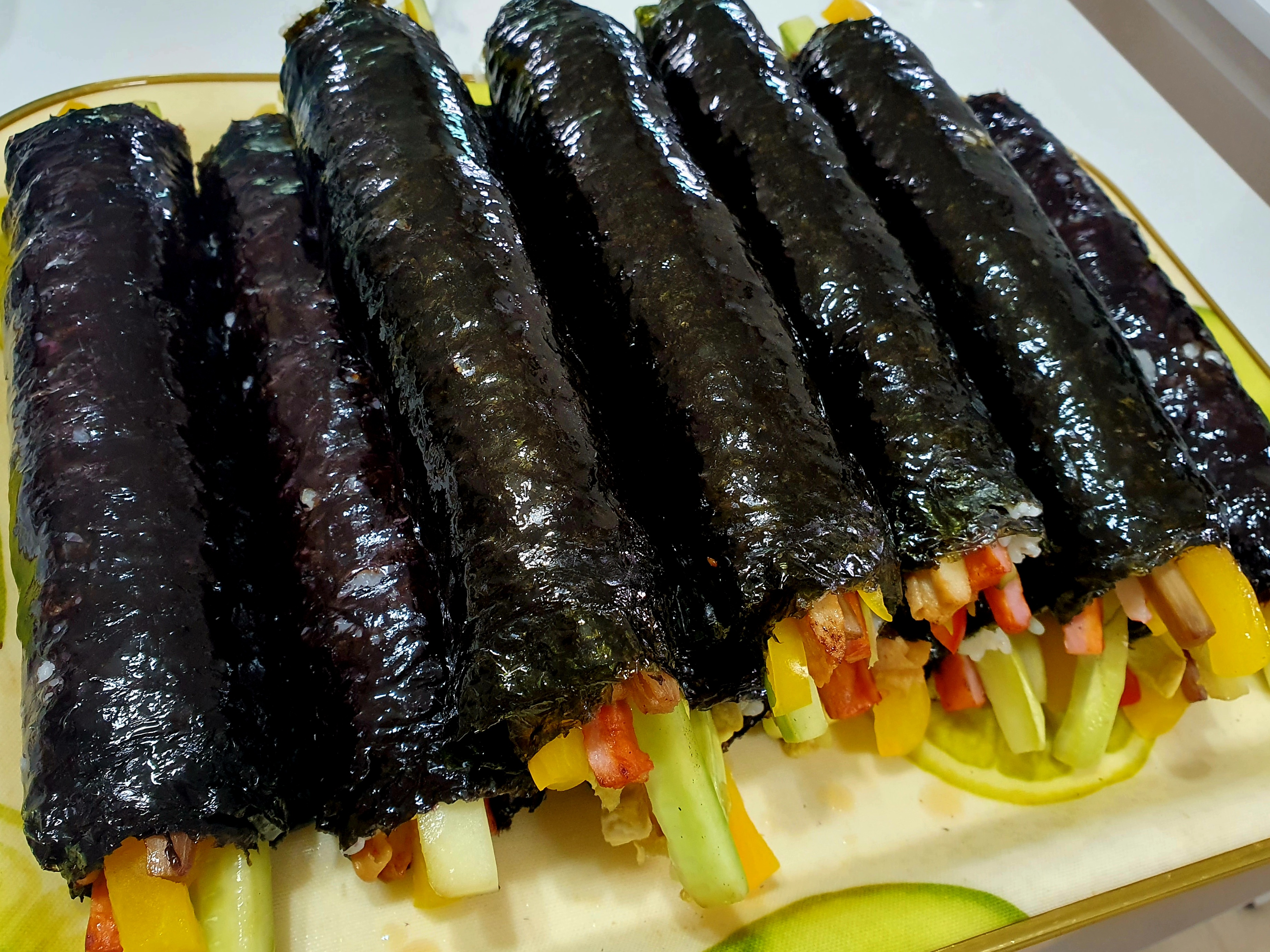 김밥-13줄을-완성했습니다.