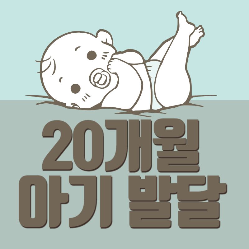 20개월 아기 발달