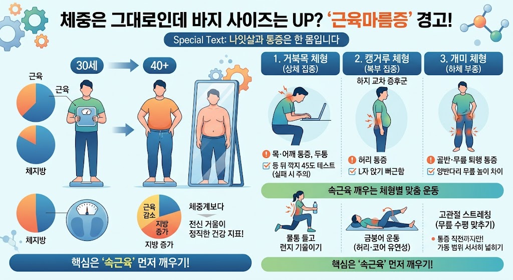 나잇살 통증