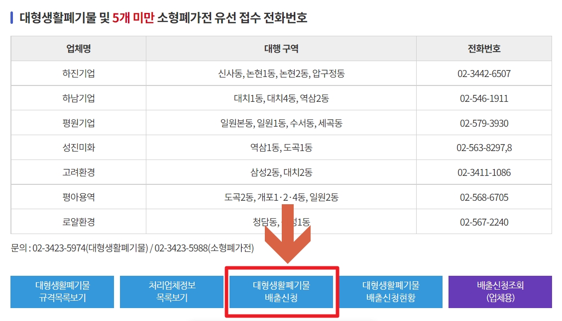 대형폐기물 스티커 가격