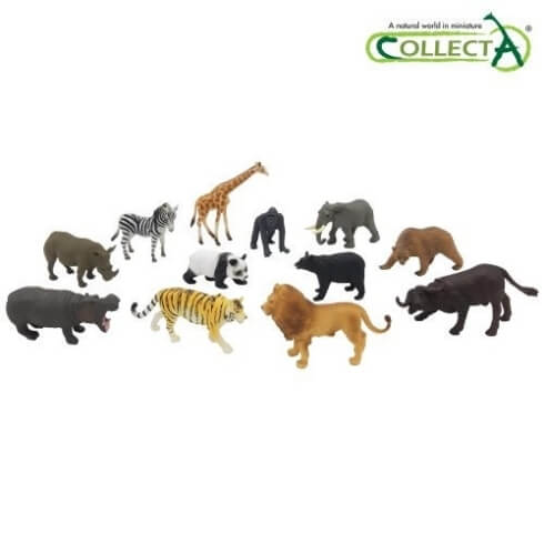컬렉타-동물-피규어