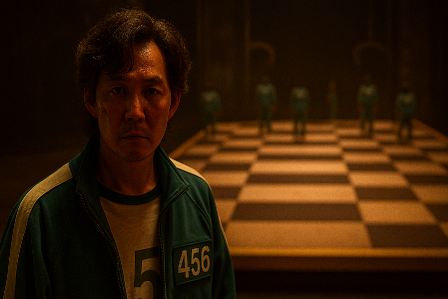 오징어게임 시즌3 기훈 클로즈업 이미지