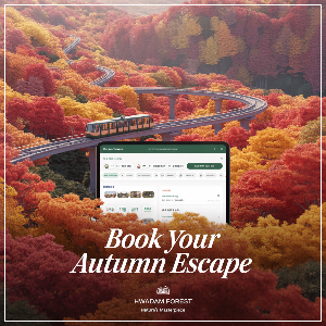 2025 화담숲 모노레일 예약 가상 이미지