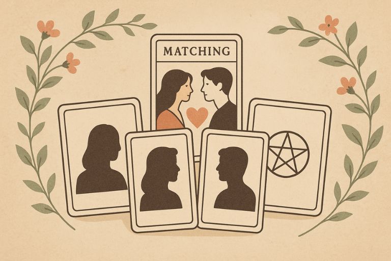 매칭 타로 스프레드 구성법 관련 이미지