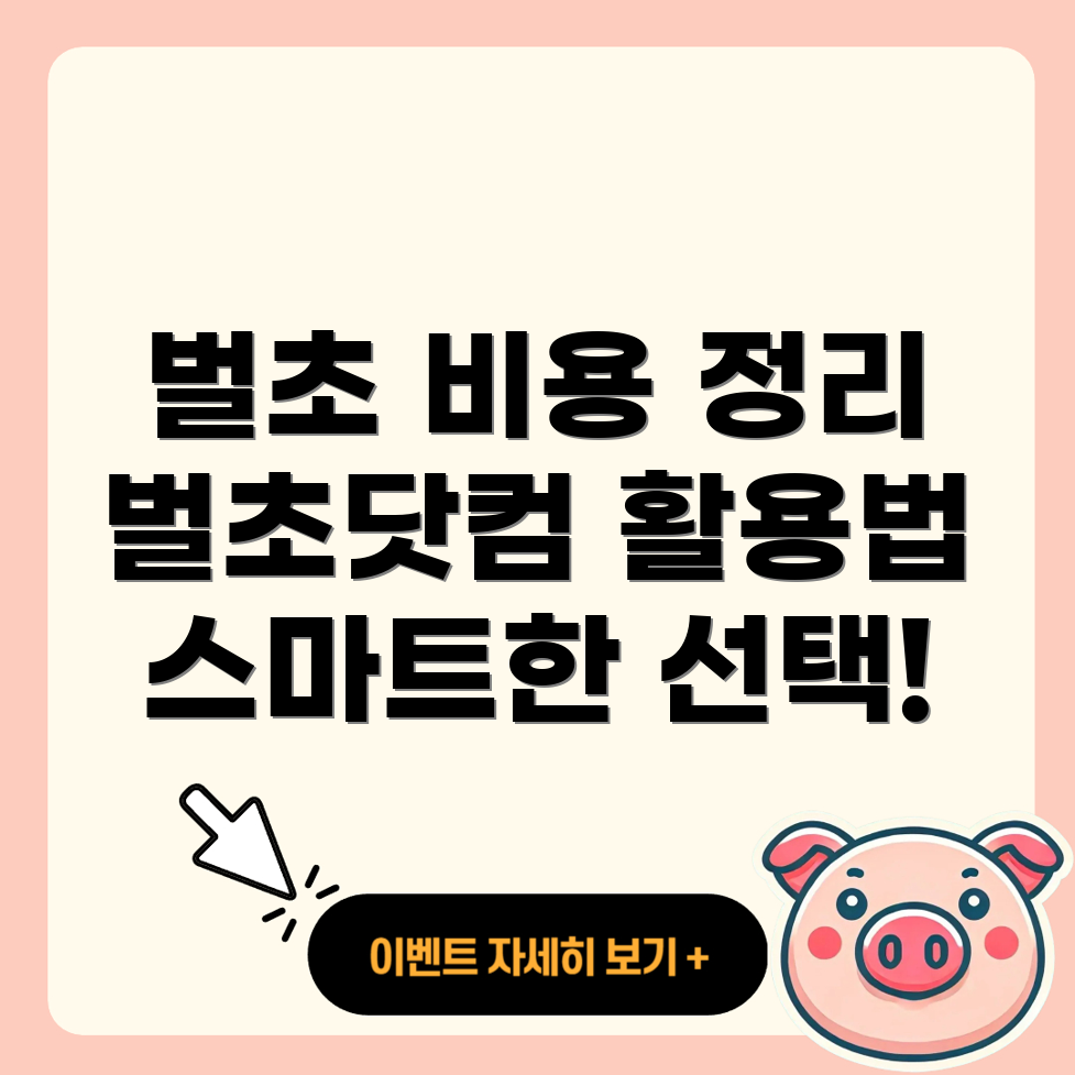 벌초 비용