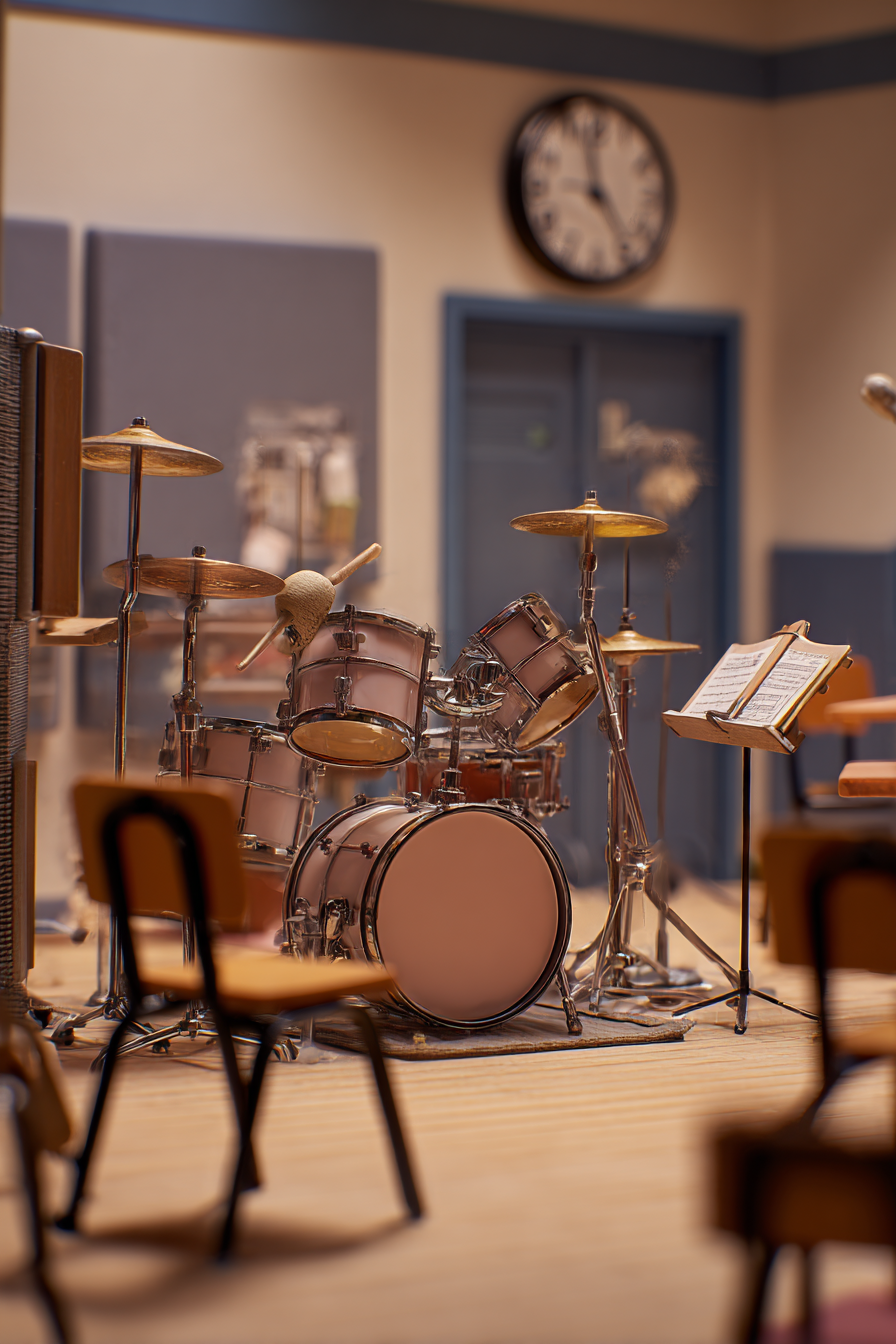 미니어처풍으로 재해석한 위플래쉬 장면 by pearl's review