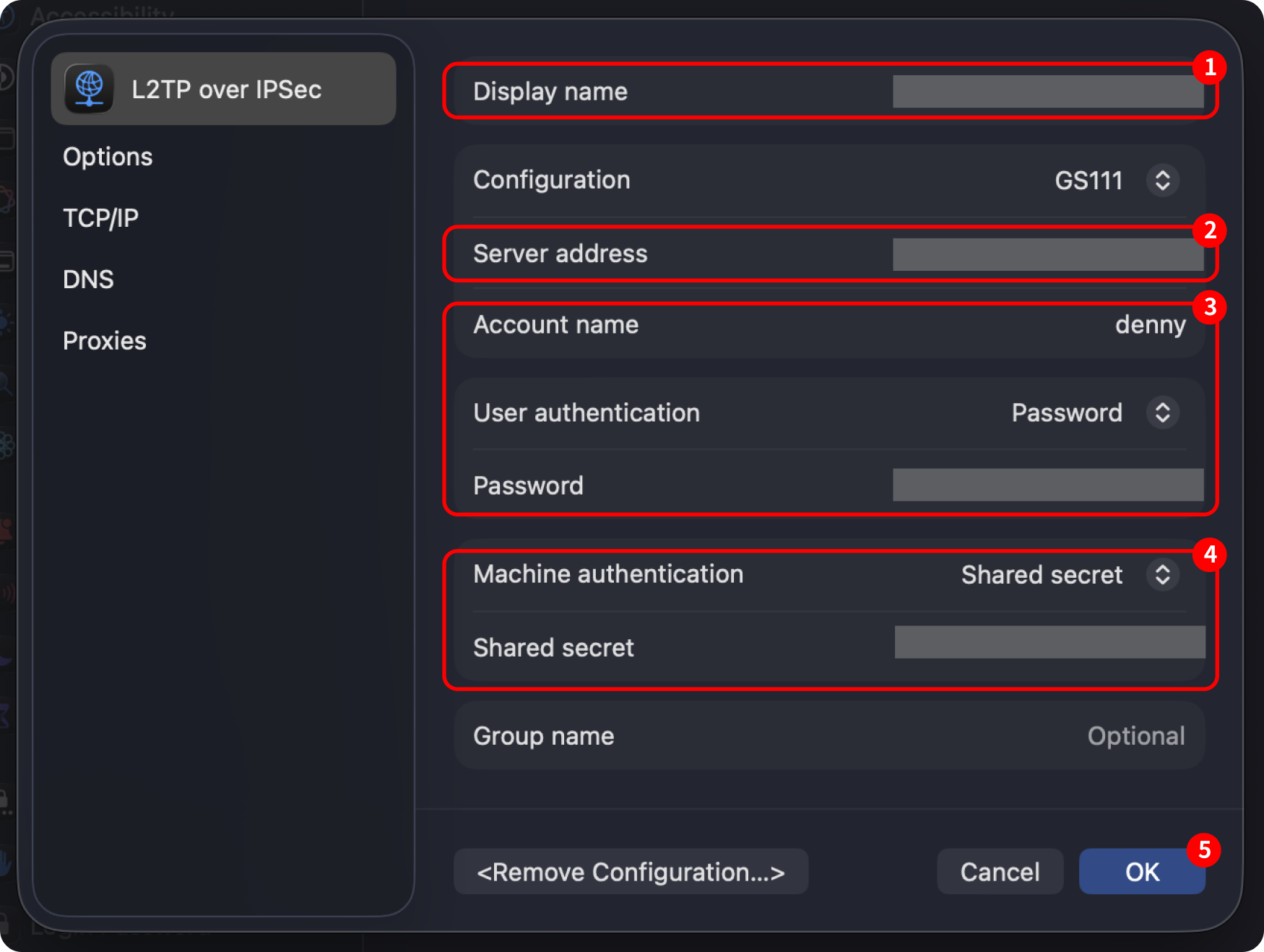 VPN 클라이언트 구성 및 설정하기