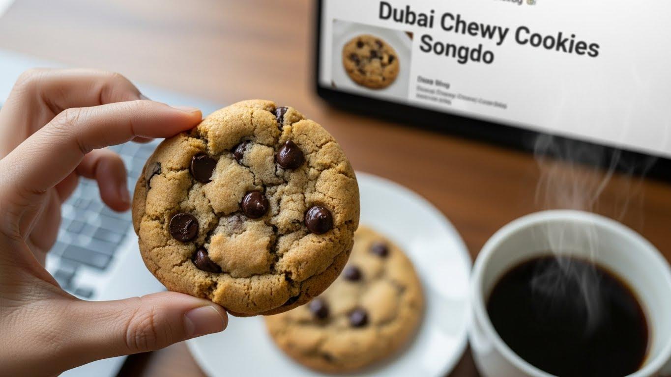 두바이쫀득쿠키 송도