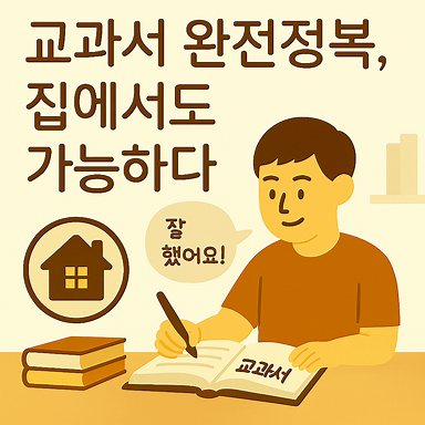 교과서 완전정복, 집에서 스스로 하는 공부법