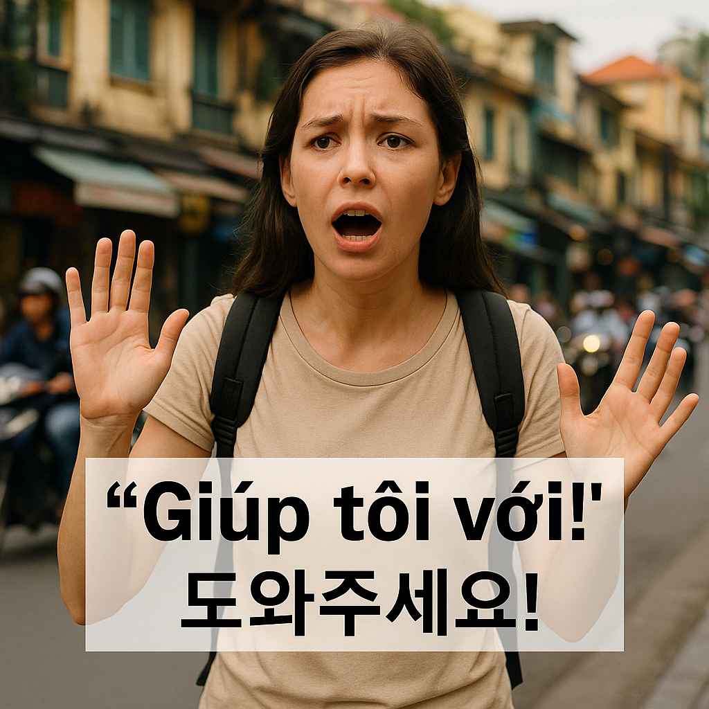 도와주세요 ! - Giúp tôi với !