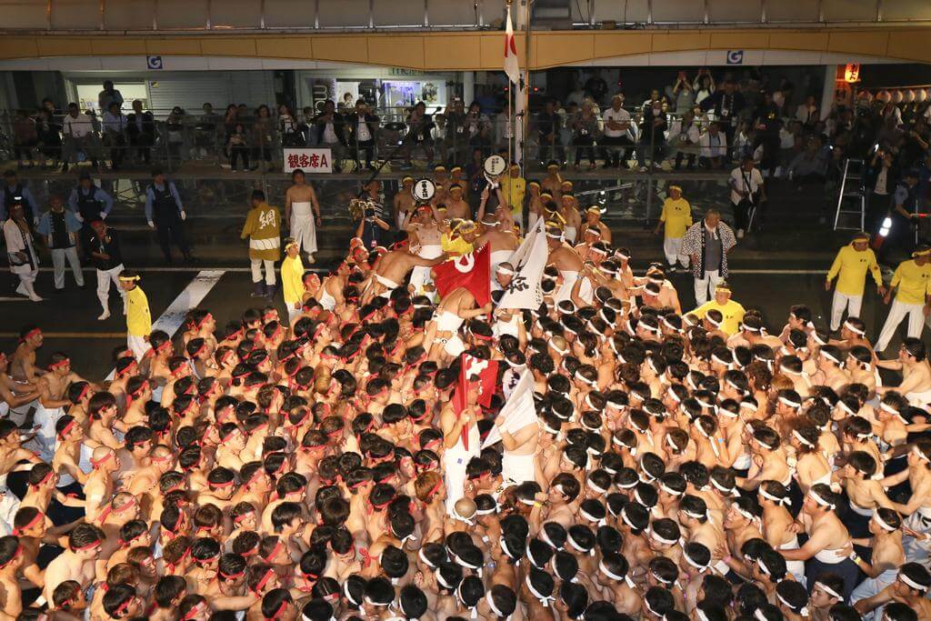 A tug-of-war event held in Satsumasendai City on September 22nd