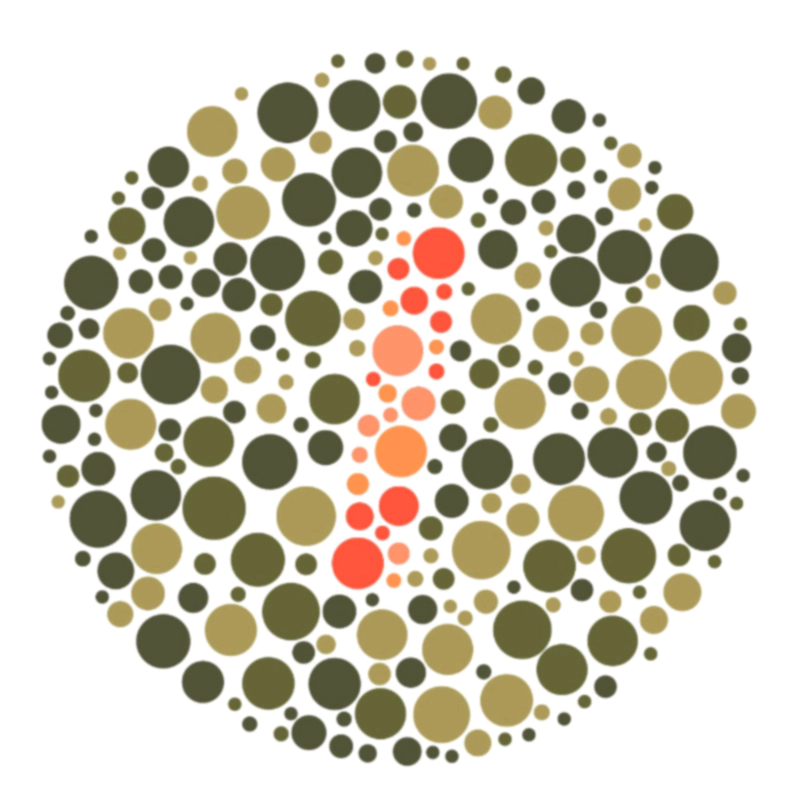 색맹 색약 테스트