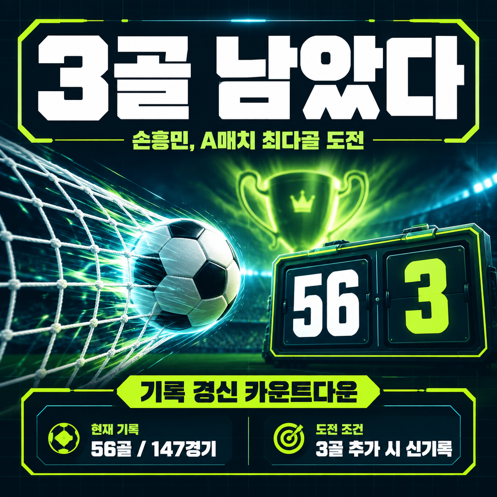 3골 남았다