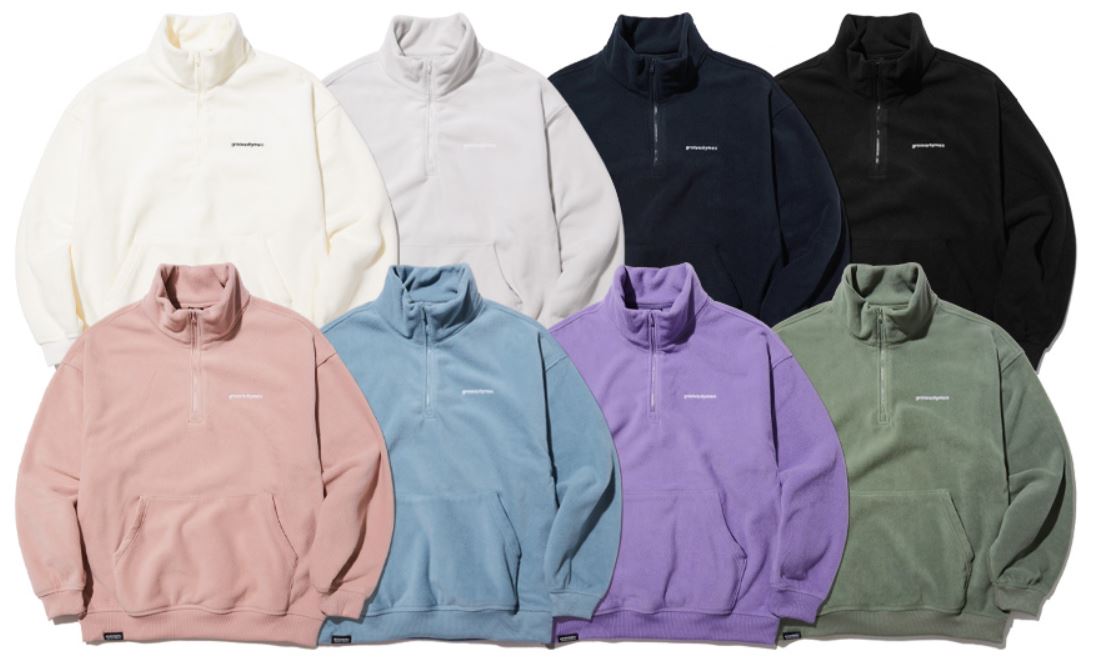 그루브라임-플리스-하프-집업-모든-색상-사진