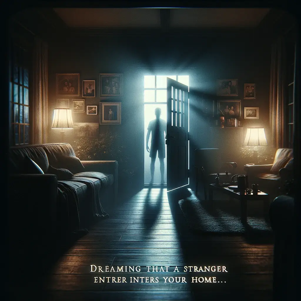 모르는 사람이 집에 들어오는 꿈 해몽 해석