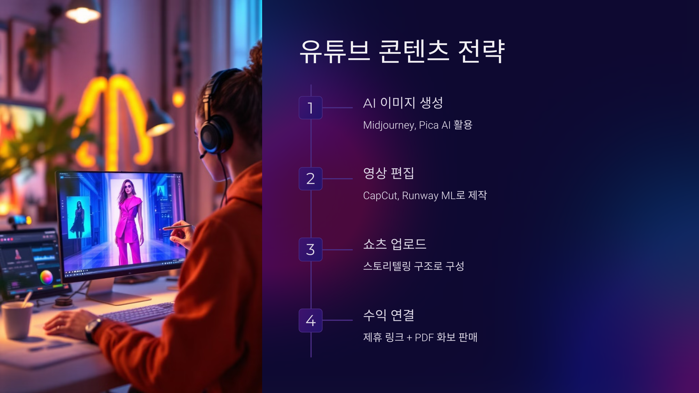 AI룩북 유튜브 룩북 영상