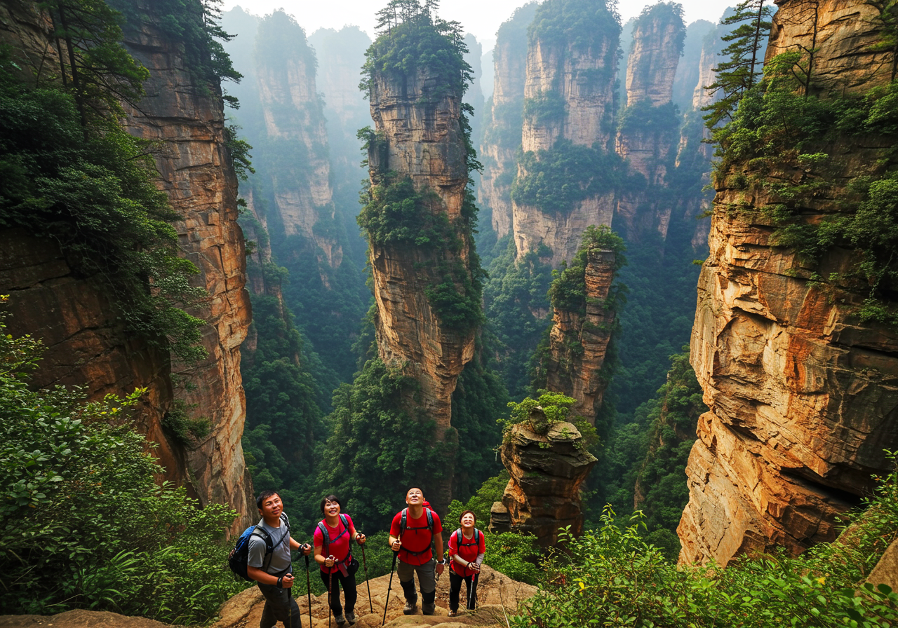 장가계 날씨 장가계 패키지 여행 준비 정보