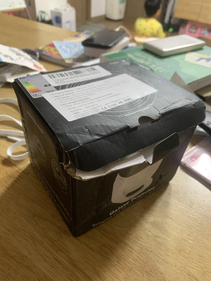 LED 갤럭시 프로젝터 제품 포장