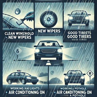 장마철 차량 관리의 모든 것: 놓치기 쉬운 6가지 핵심 포인트