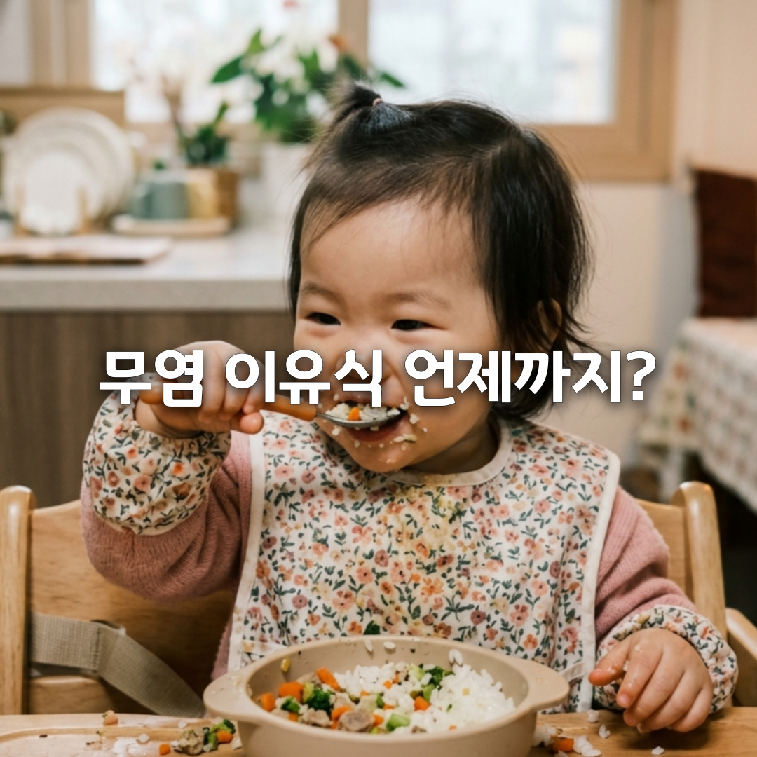 돌 지나면 간해도 될까 무염 이유식→저염 유아식 넘어가는 시기