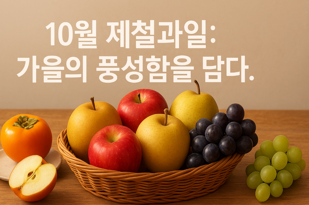 10월 제철과일