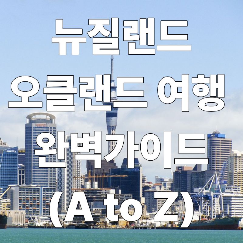 뉴질랜드 오클랜드 여행 완벽 가이드