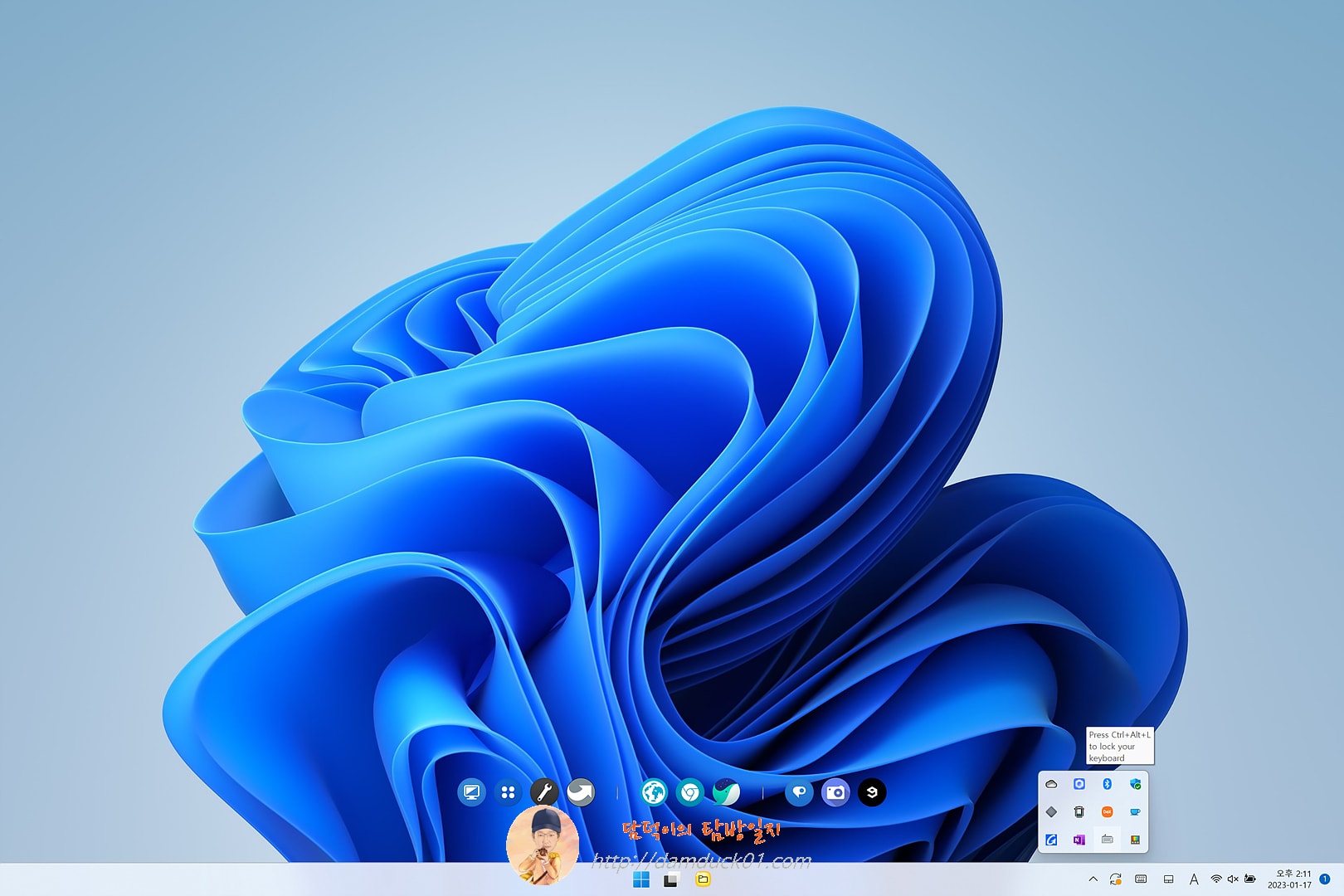 KeyboardLocker 트레이