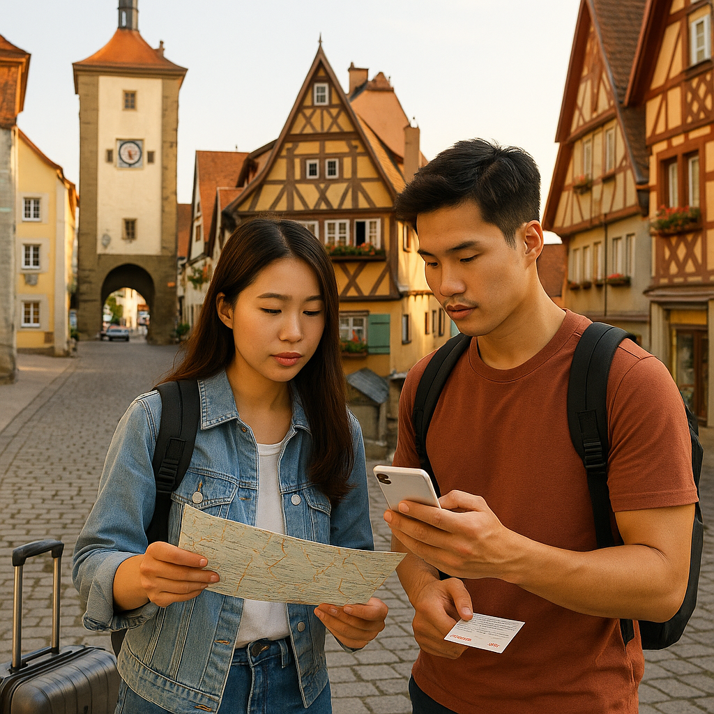 독일 소도시 여행 코스와 이동 팁