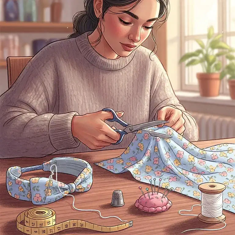 와이셔츠 헤어밴드 제작