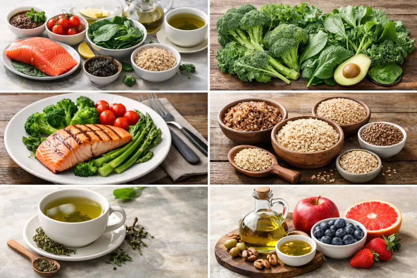 지방간에 좋은 음식 10