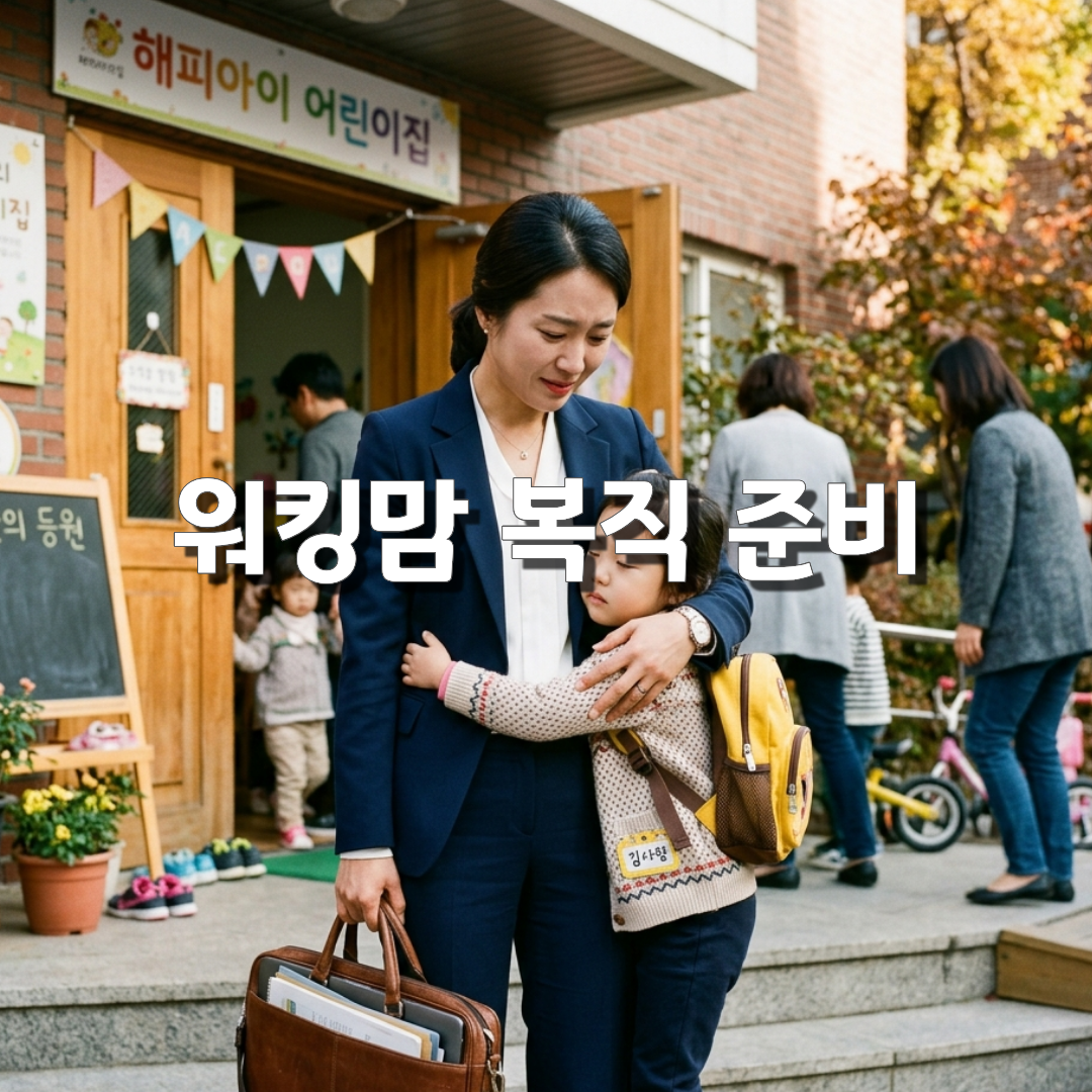 복직 앞둔 워킹맘 필수 체크! 돌봄 공백 현실 해결법