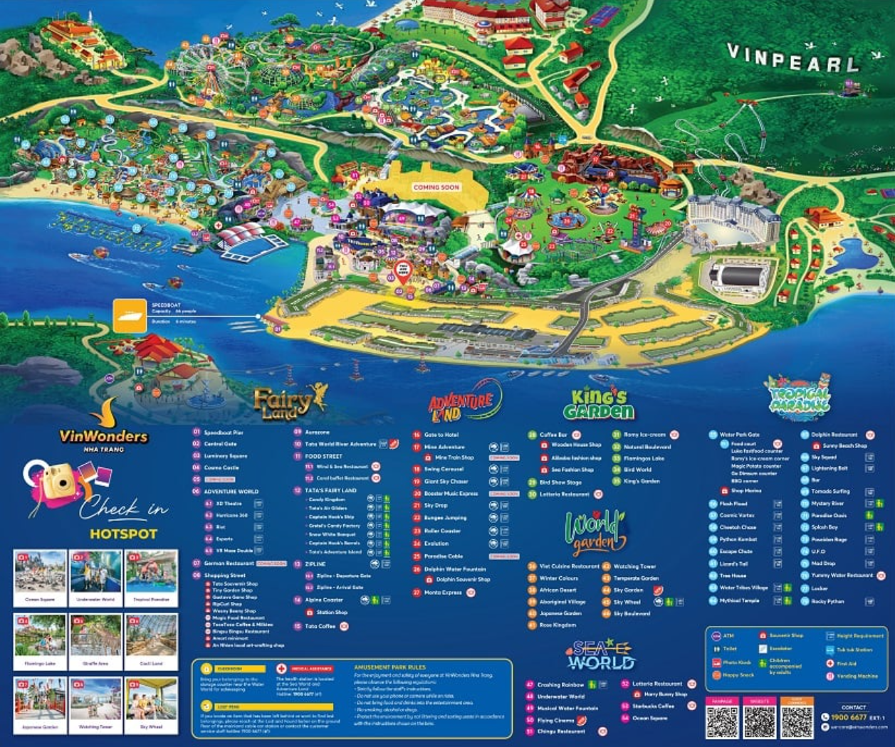 빈원더스 나트랑 지도