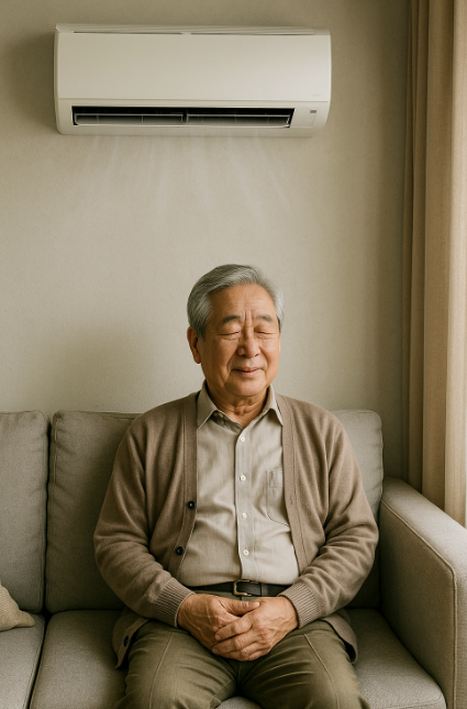 노년층 대상 냉방비 혜택 관련 사진