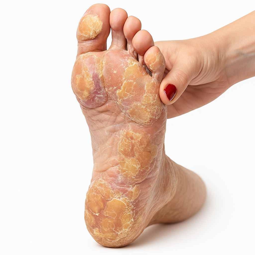 당뇨발 사진입니다.