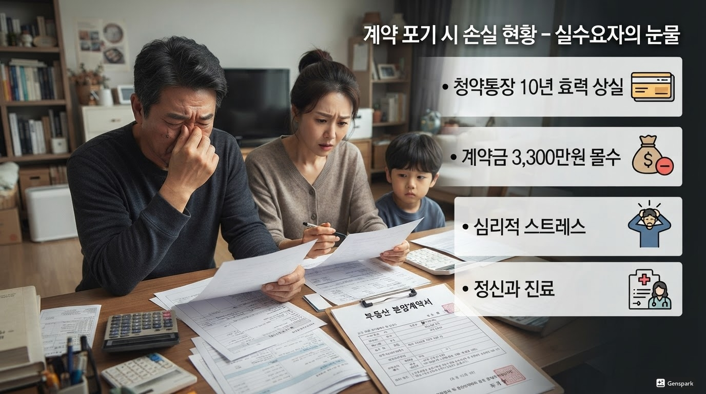 계약 포기하면 어떻게 되나