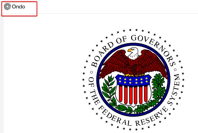 온도파이낸스 웹사이트에 있는 미국 연준과의 관계