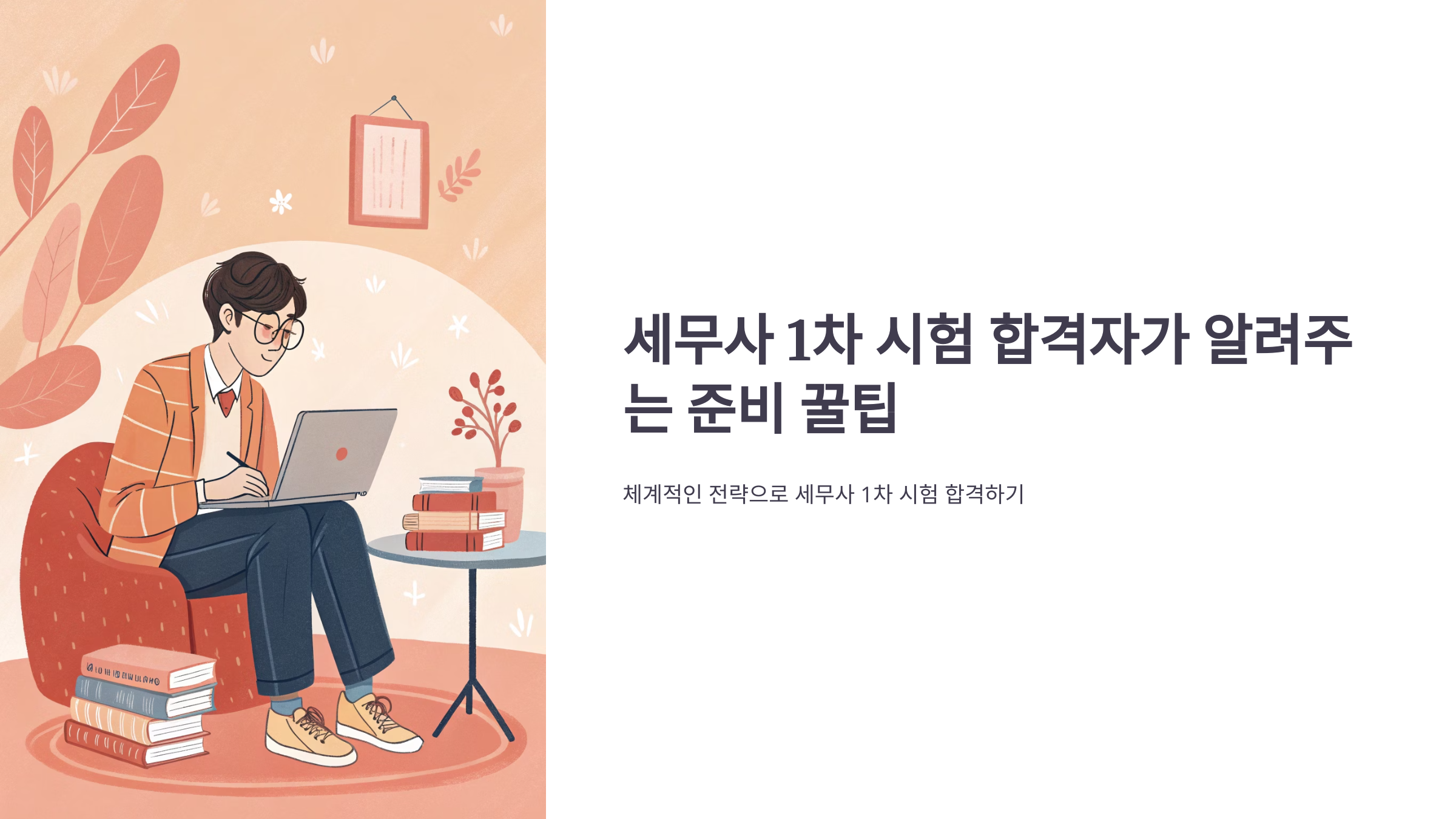 세무사 1차 시험 합격자가 알려주는 준비 꿀팁