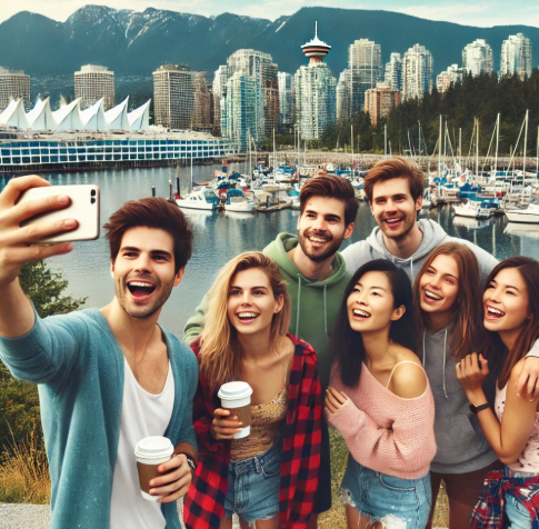 밴쿠버 친구들과 여행사진