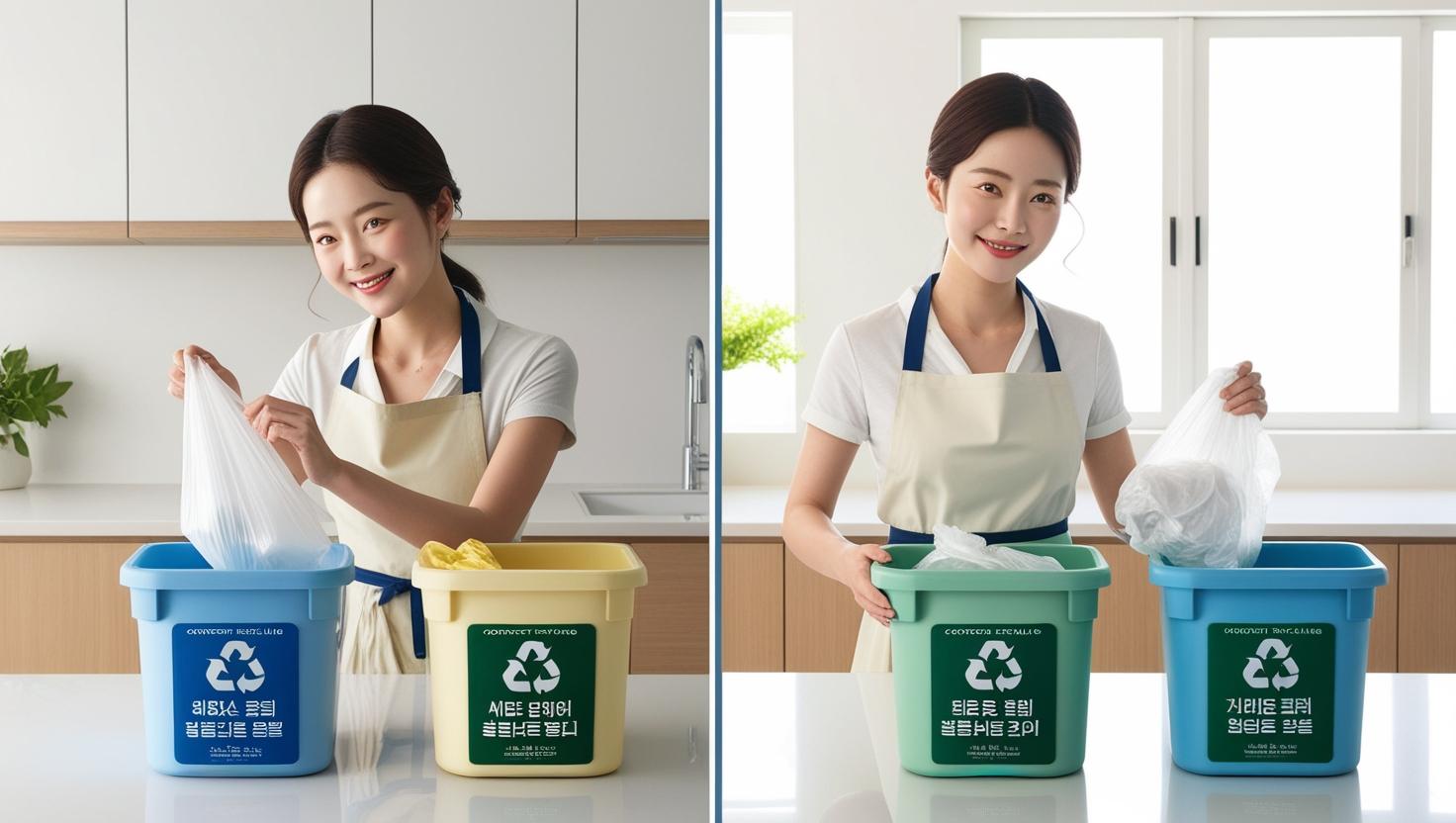 분리수거 하는 방법 하나.