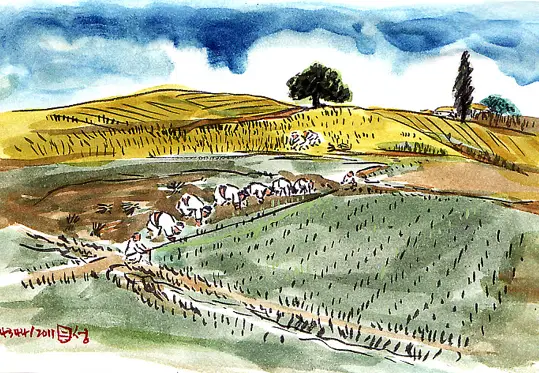 망종(그림 이무성)