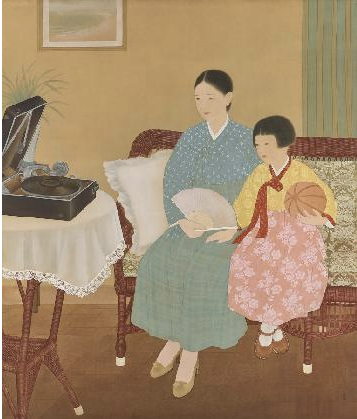 김기창 <정청> 1934